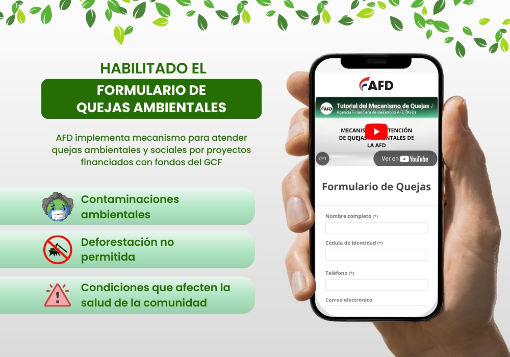 AFD implementa mecanismo para...